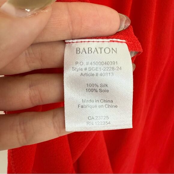 BABATON | 100% Silk blouse - Picture 8 of 10